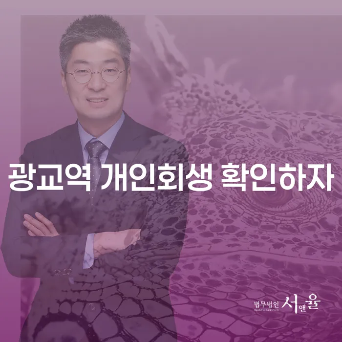 광교역 개인회생 확인하자